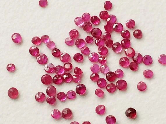 5# Red Color Synthetic Corundum Ruby Stone Price for Red Corundum Jewelry