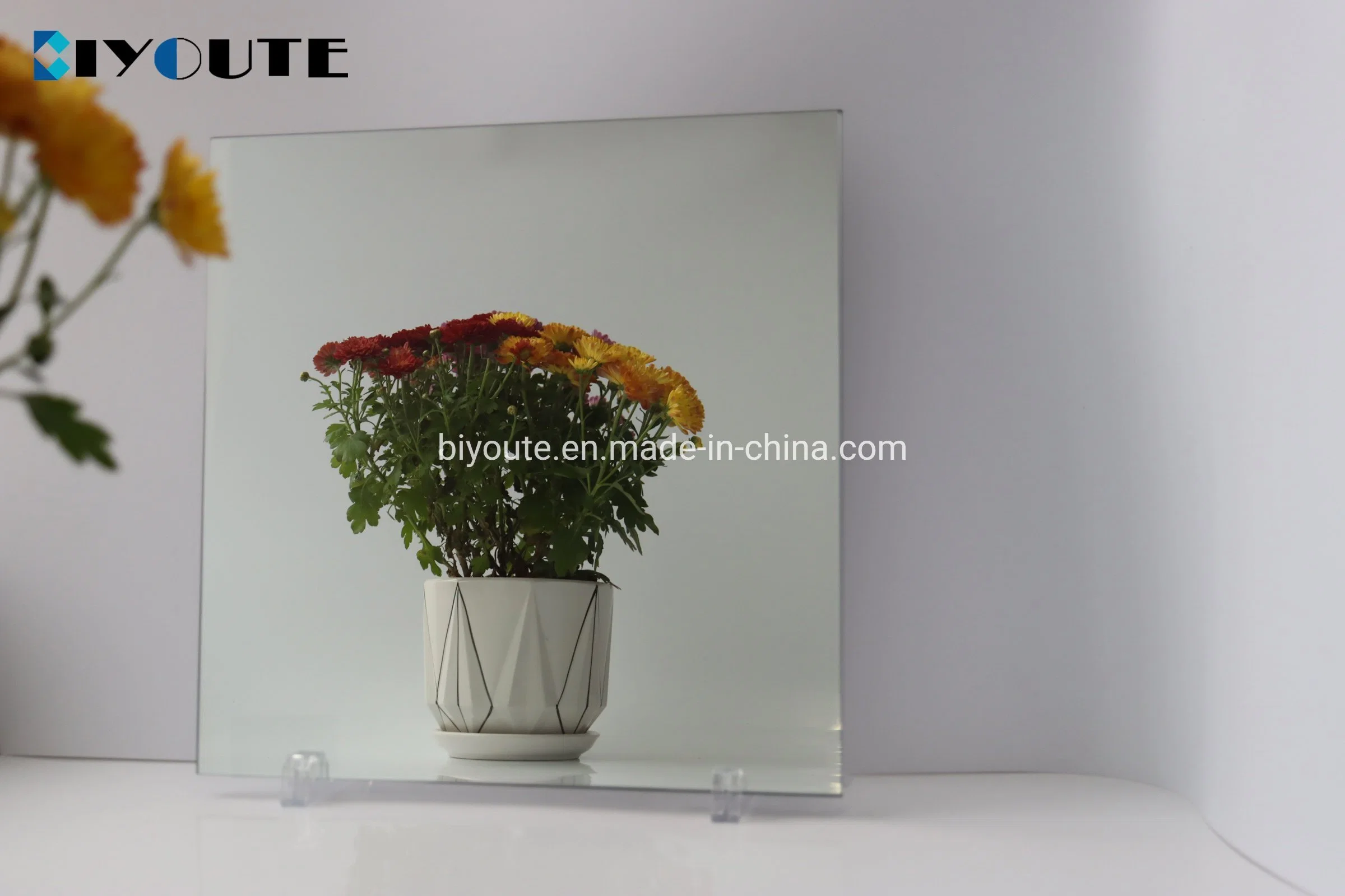 5mm 6mm Clear Mirror, Colored Tempered Mirror Glass