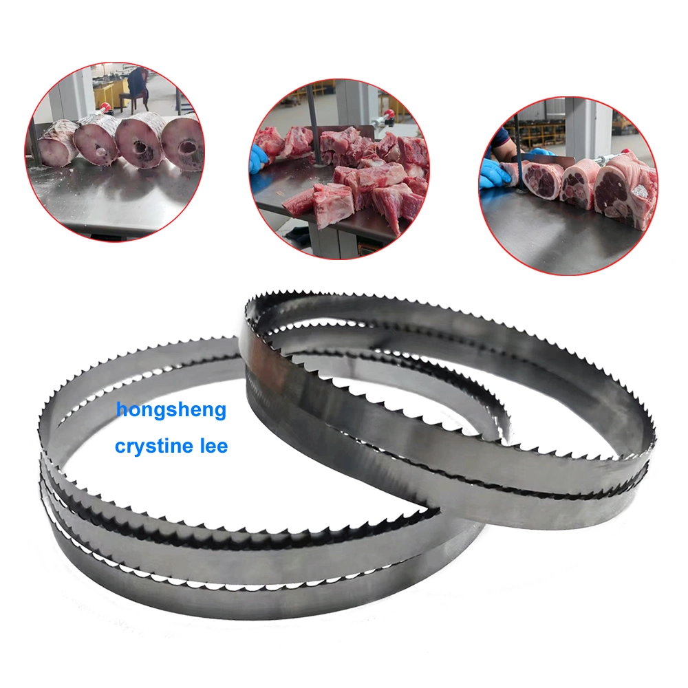 Durable High Carbon Steel Blade Meat Bone Food Cutting Band Saw Blade