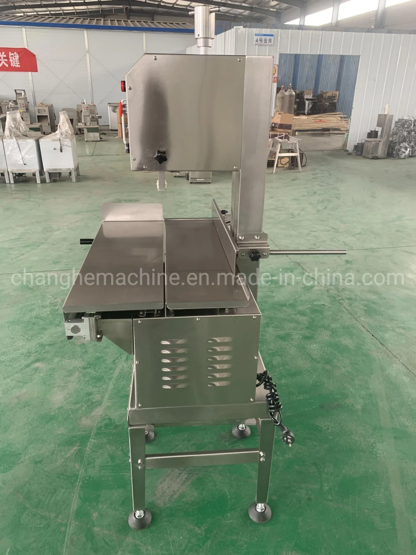 Commercial Frozen Meat Cutting Electric Bone Saw Butcher Machinery Band Saw Machines