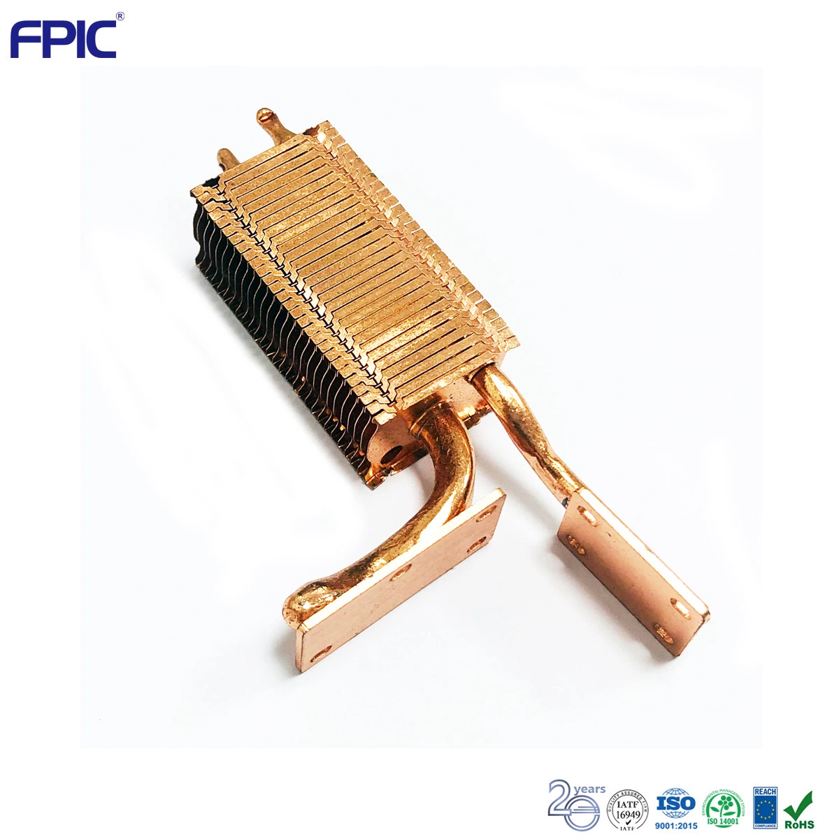 Fpic Customization CNC Machining Large Heat Sink Water Cooling Extrusion Aluminum Heatsink