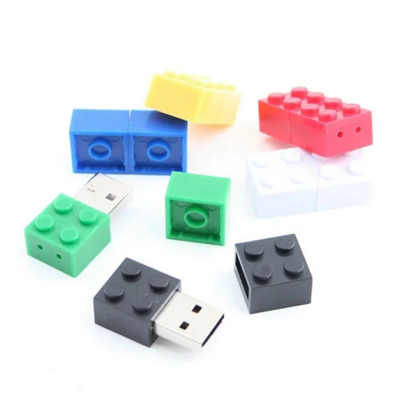 Werbegeschenk Brick Form USB-Flash-Stick Pen-Treiber in Mini-Größe