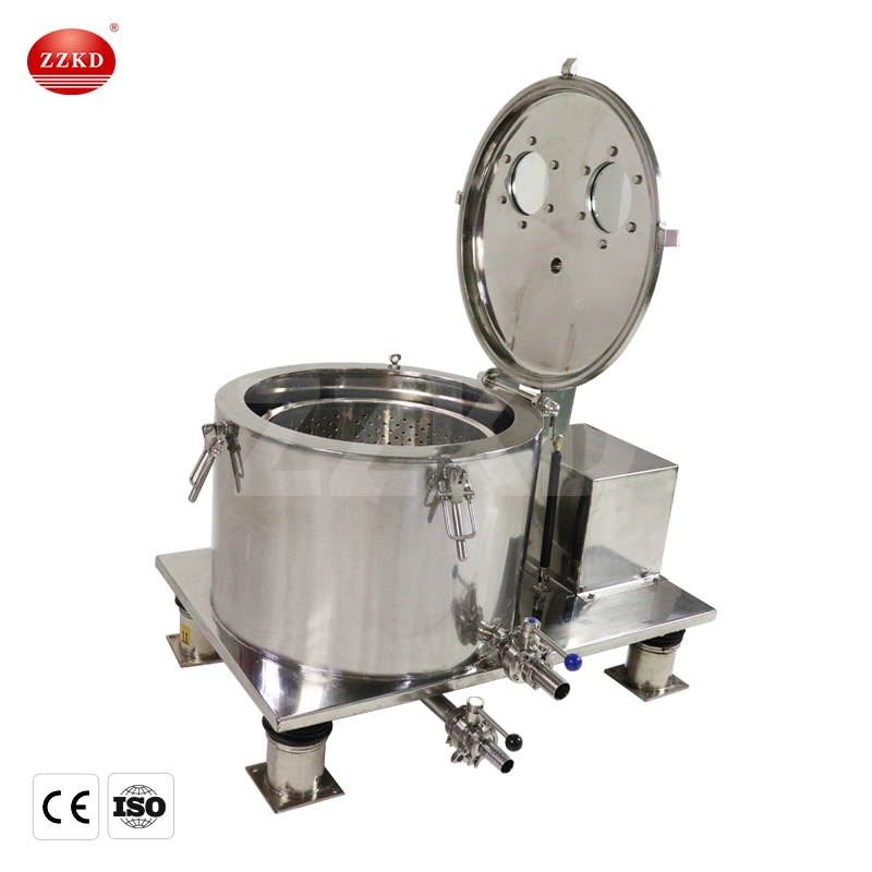 Manufacturer Supplier Variable Speed Control Vertical Basket Centrifuge for Juice Fruit Separation