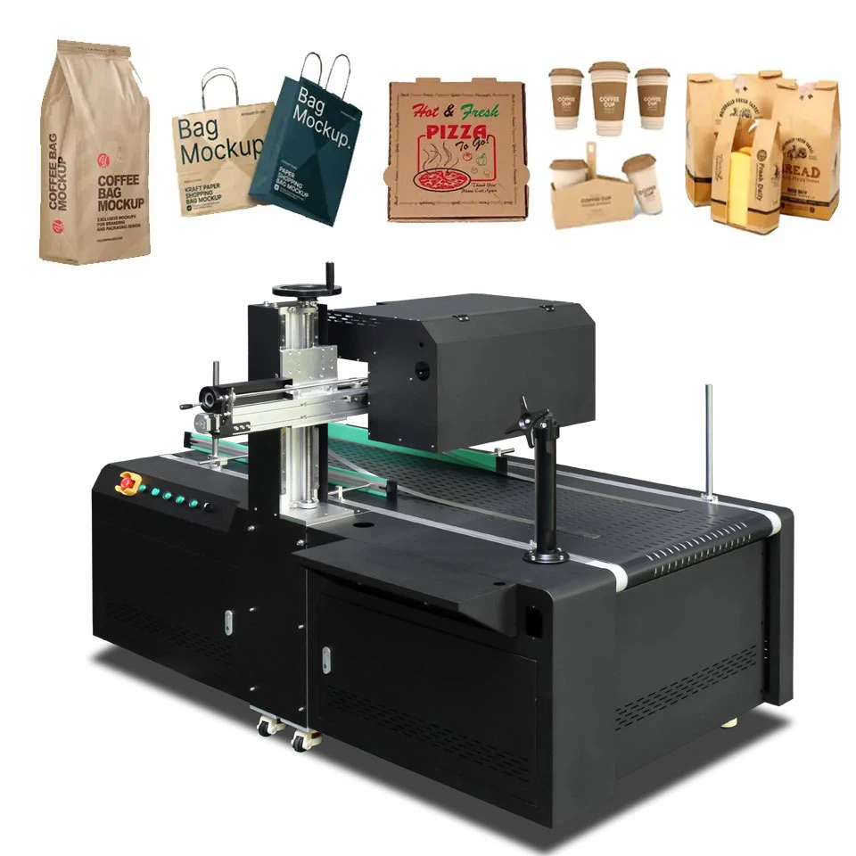 Factory Sale Single Pass Corrugated New Trend Box Paper Bag Digital Printing Printer HP