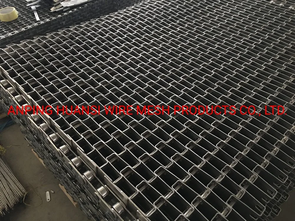 Stainless Steel Wire Mesh Horseshoe Chain Conveyor Belt for Boating/Heating/Packing