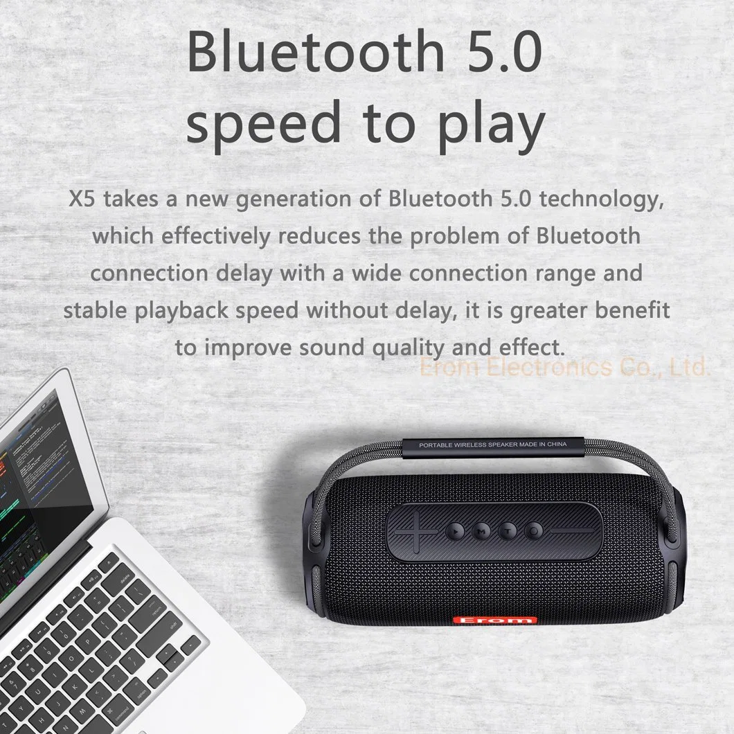 Hot Sale Factory Direct Price Mini Audio Professional Bluetooth Speaker Support Answer Call, TF Card, Aux in, USB Drive