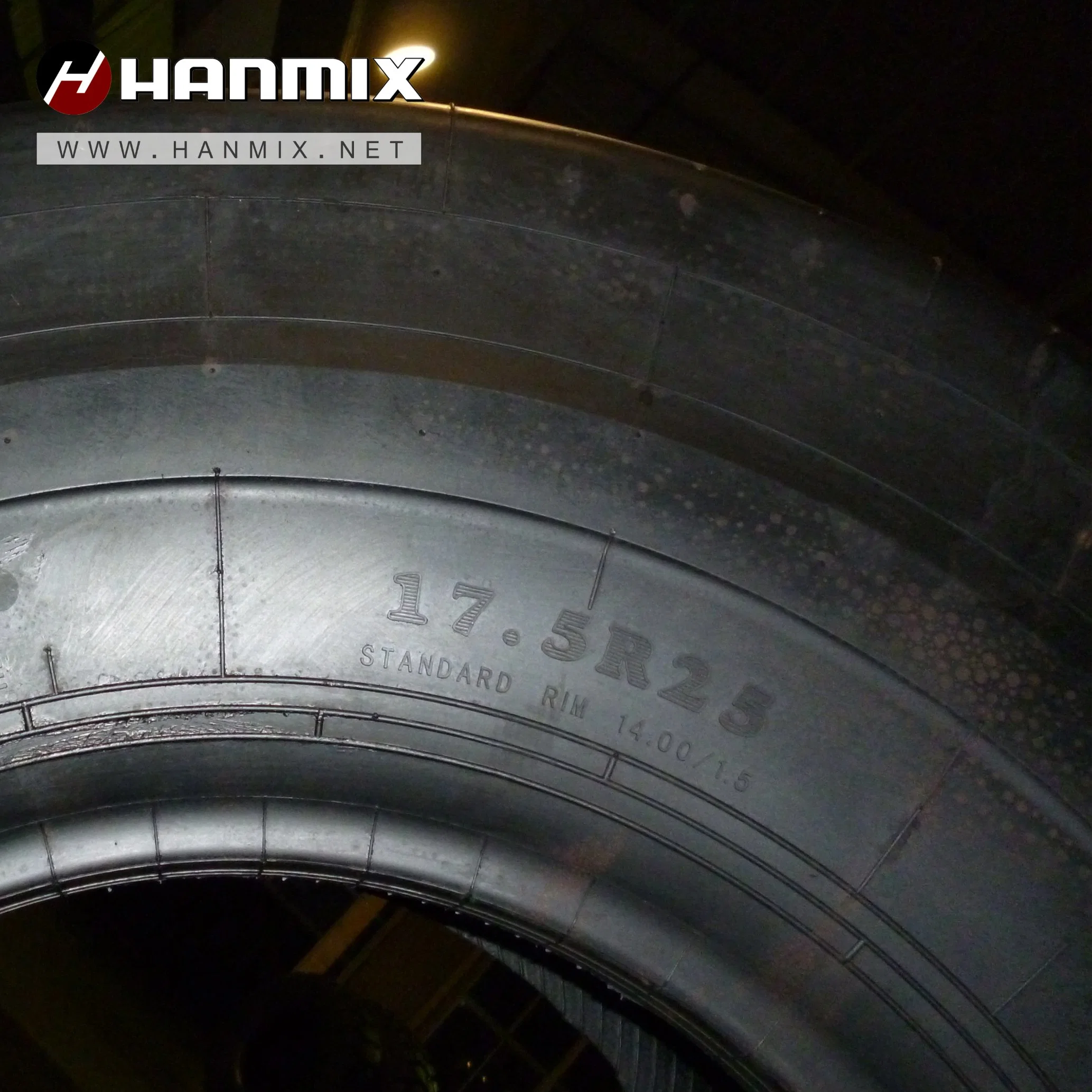 إطارات Hanmix الوعرة L5/L5s المحراث الخلفي ذو الإطار نصف قطرية من الصلب، ماكينة التسوية، اللودر، ماكينة التفريغ، ماكينات الكشط، إطارات OTR 12.00r24 17.5R25