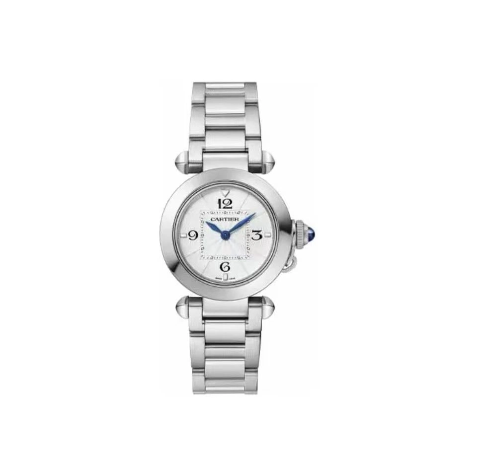 C-Artier Roman Graduated Quartz Movement Women&prime; S Watch Rui Watch Steel Strap