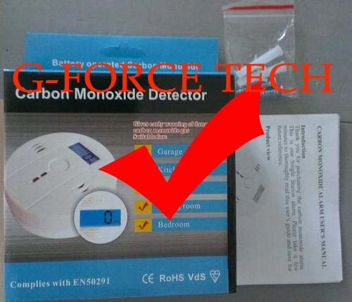 Battery Powered Wholesale/Supplier Carbon Monoxide Co Detector with LCD Display