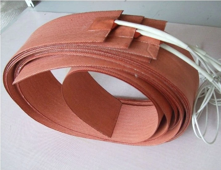 OEM Waterproof Heat Resistant Electric Silicone Rubber Heating Bands