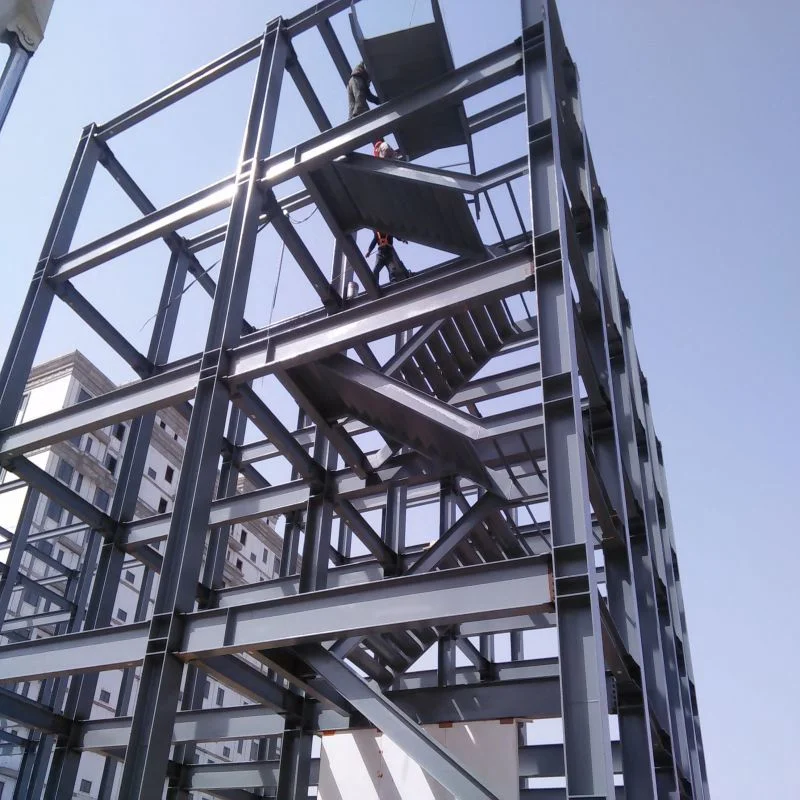 Modern, High-Rise Steel Structure Building for Shopping Mall
