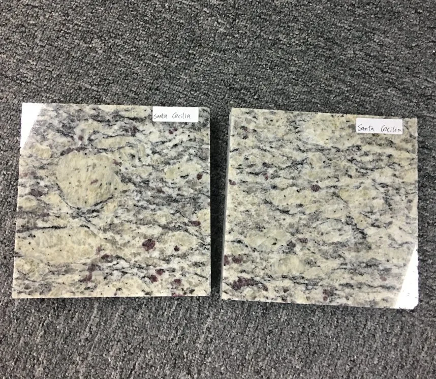 Santa/Giallo Cecilia Granite Stone Kitchen/Cabinet Worktop Bathroom Vanity Top Countertop