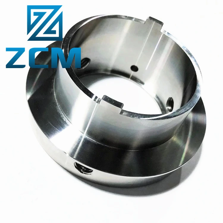 Shenzhen CNC Industrial Metal Machining Parts Supplier Customized Cheap Stainless Steel Aluminum Clutch Master Cylinder Drilling Adapter Spacer Pipe Flange