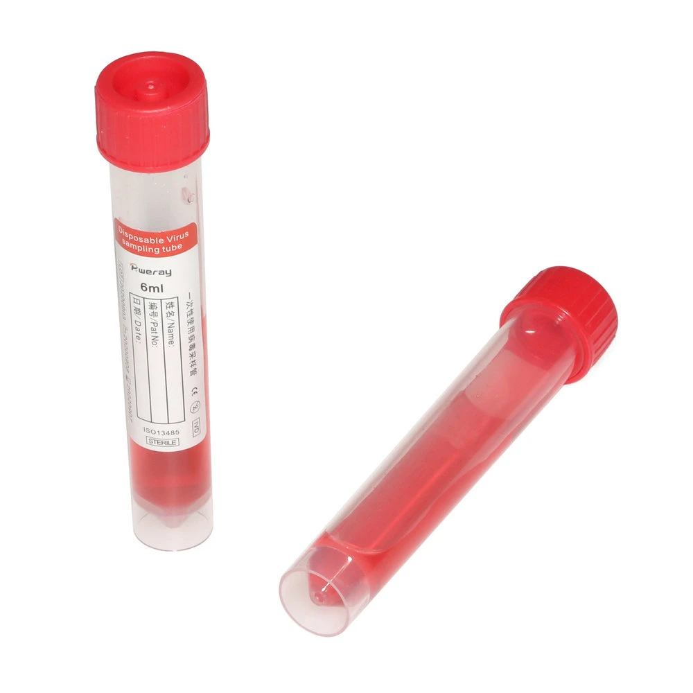 Nylon-Flocked Swab Disposable Virus Sampling Tube Vtm Collection Viral Transport Kit