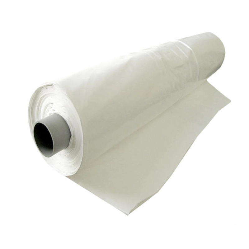 Película directa de fábrica de LDPE 0255mm espesor máquina de color blanco shirk Envoltura retráctil para la restauración de desastres y huracanes