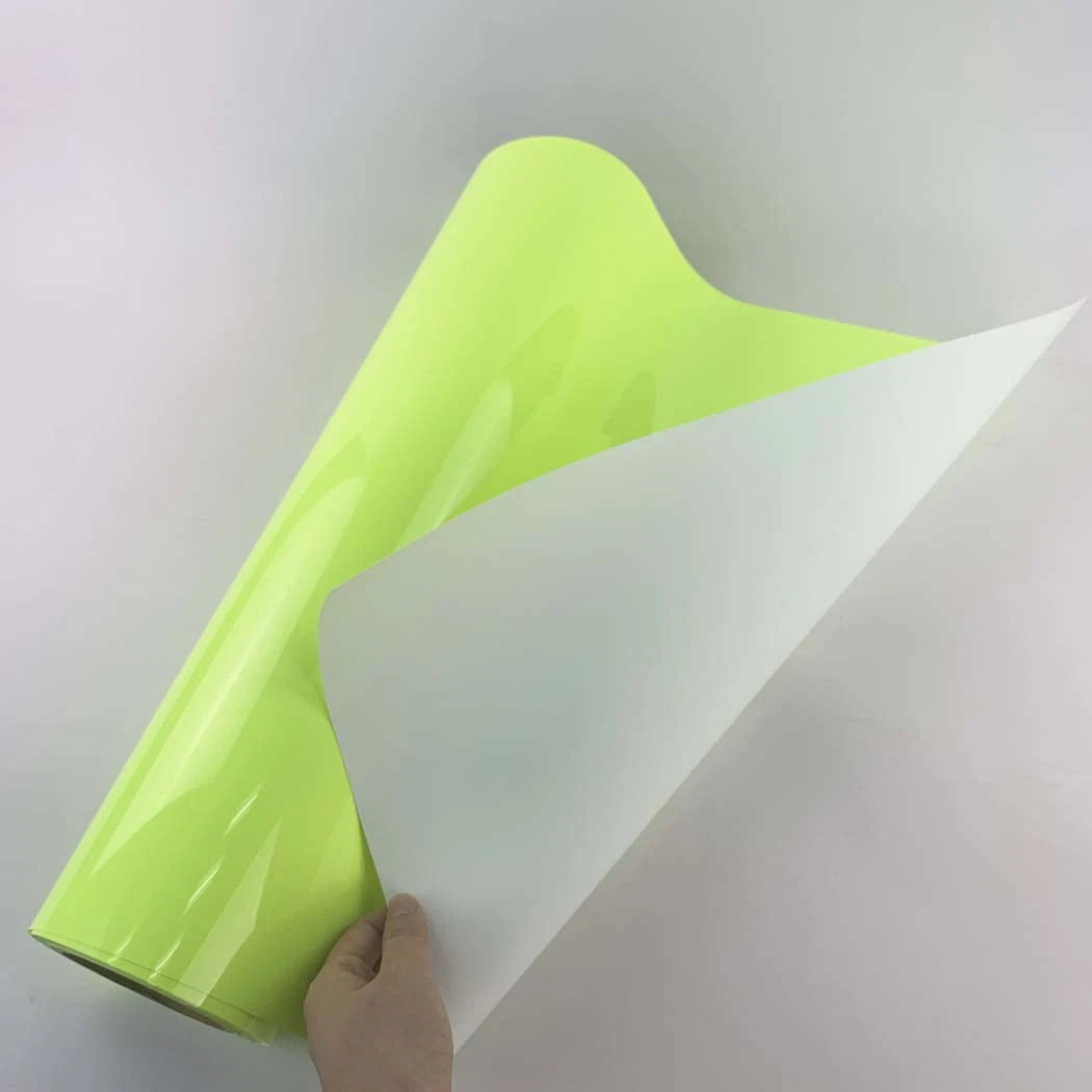 0.5*25m Heat Transfer Vinyl /Film PVC for Clothes Printing Cdp-18 Neon Yellow