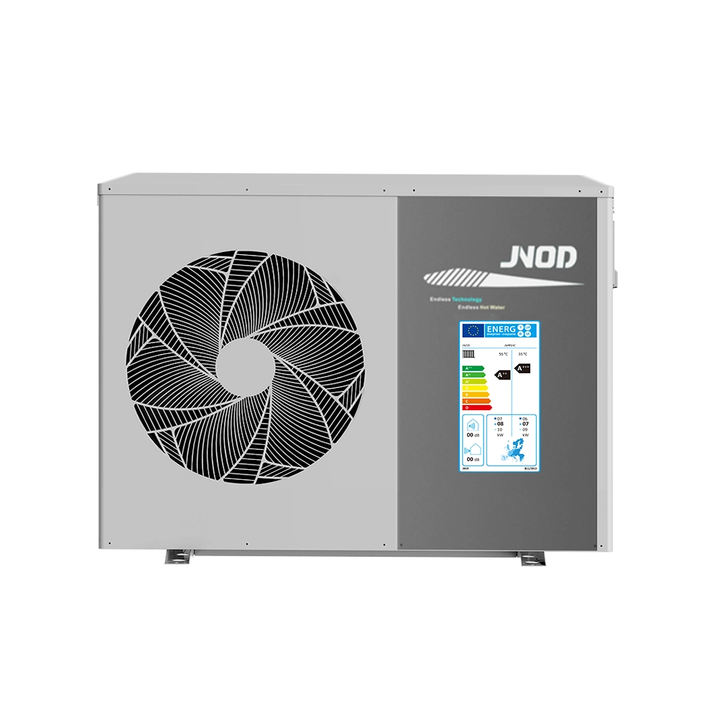 Fonte de Ar 9.5Kw Jnod monobloco aquecedor de água da bomba de calor inversor DC Heatpump Água Quente Heating Cooling System