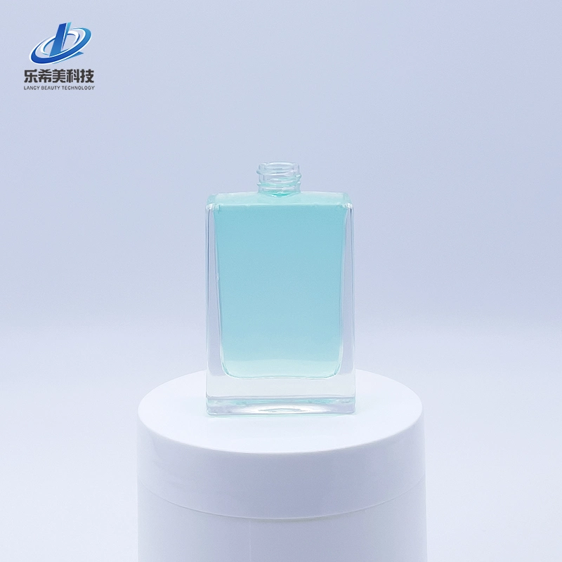 Empty 125ml Glass Perfume Bottle Round-Shape Thread Screw Bottleneck Sealing with Screw Sprayer or Cosmetic Packaging Lotion Pump Dropper Cream Essence Bottle