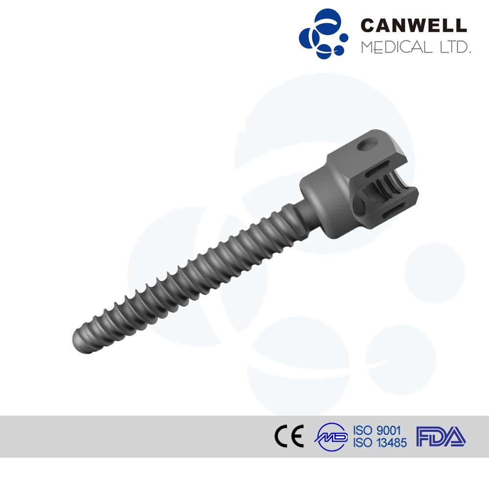 Orthopedic Implants Pedicle Screw Polyaxial Monoaxial Titanium