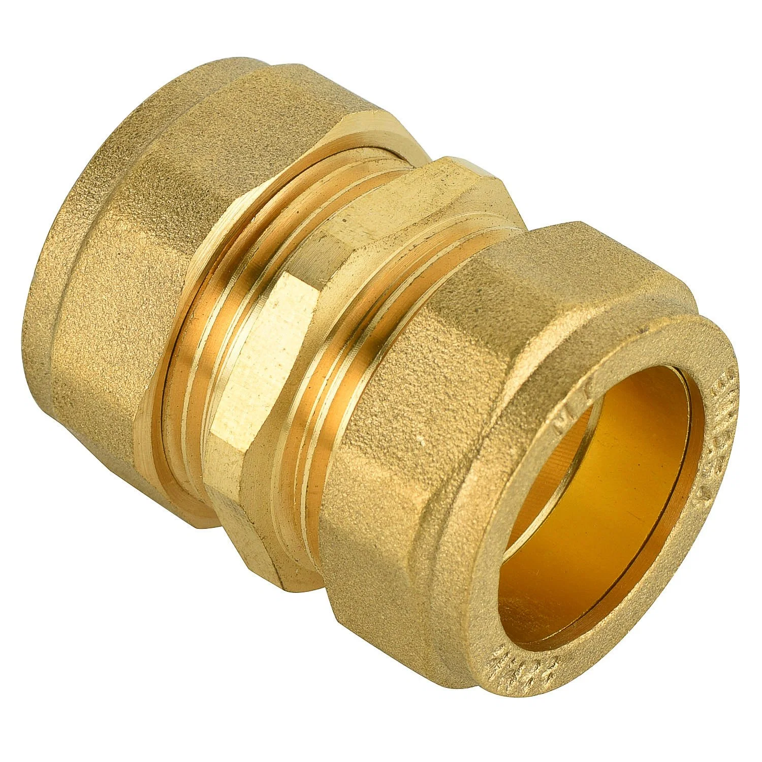 Coupling Materials Brass Pipe Connector Compression Copper Pipe