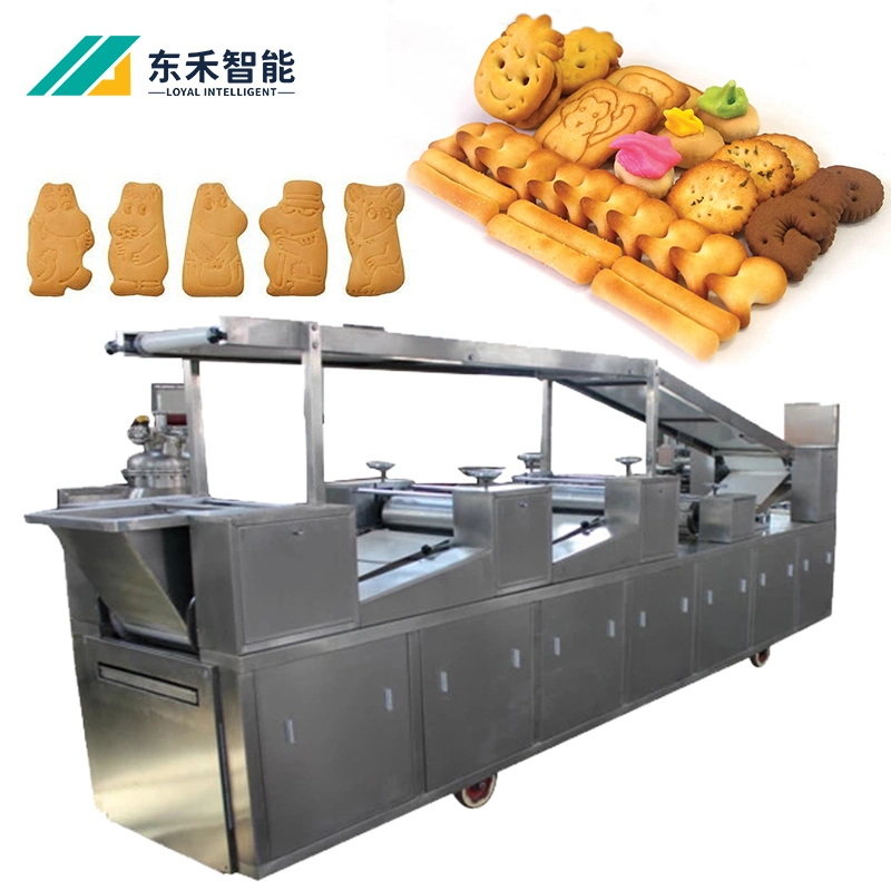 Biscuit Manufacturing Plant Biscuit Processing Equipment Sandwiching Biscuit Making Machine