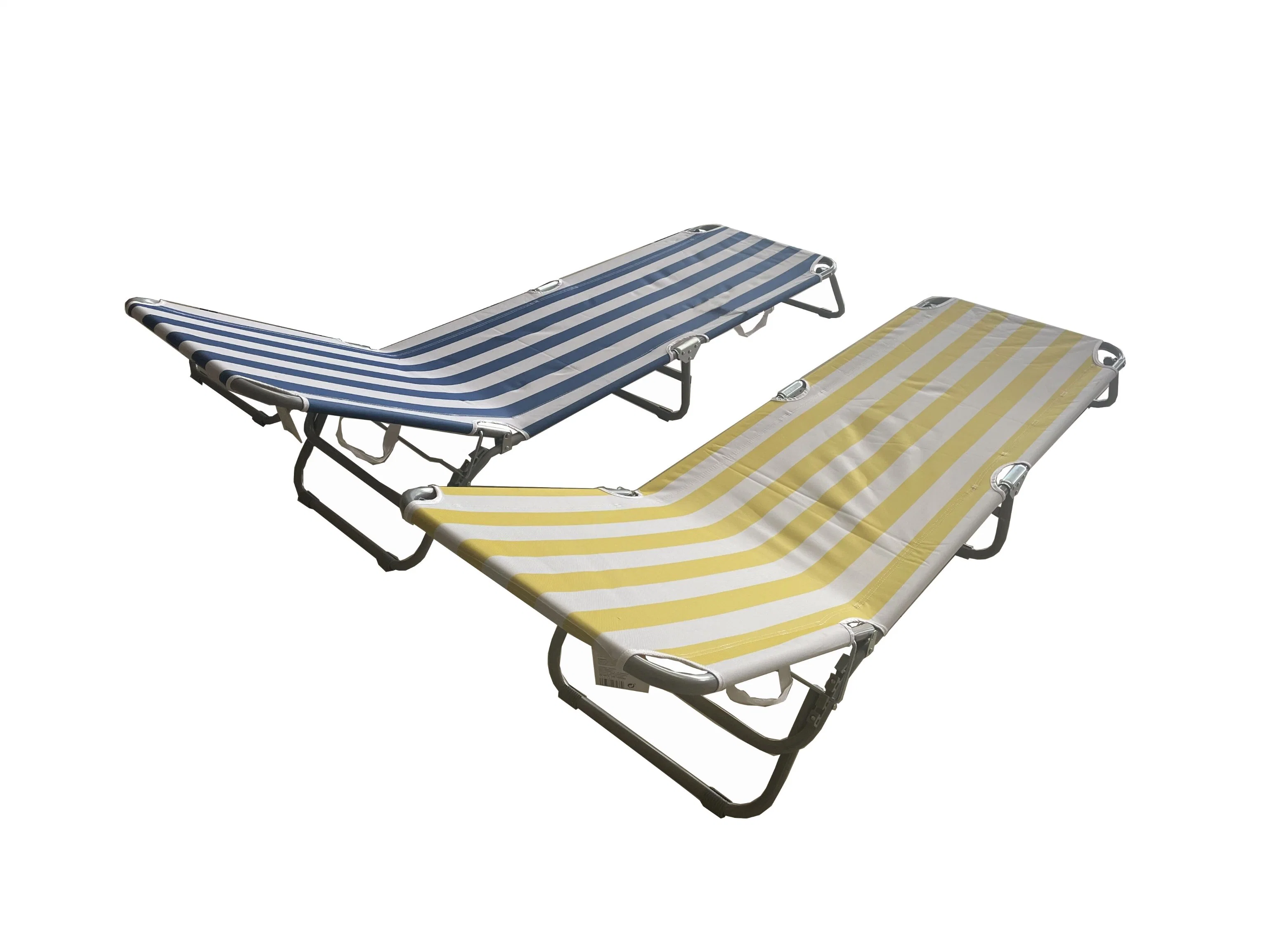 Outdoor Garden Leisure Furniture Camping Printing Oxford Folding Bed