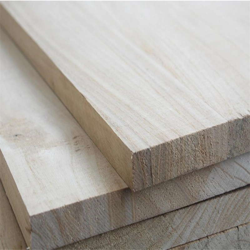 Log Paulownia Board Natural Light Soft Solid Wood Board Non - Jigsaut Whole Tung Wood Is Not Easy to Crack and Deformation