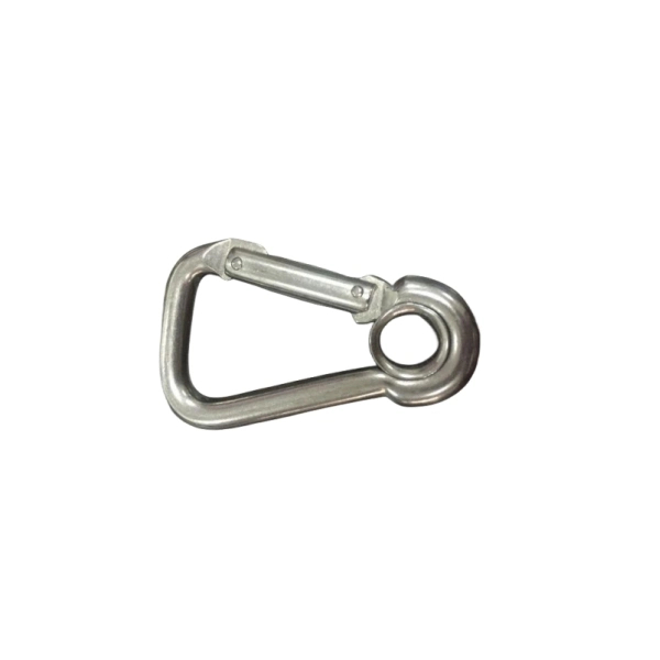 Stainless Steel Accessories Triangle D Shaped Safety Buckle Gourd Shaped Spring Hook Mountain Climbing Buckle