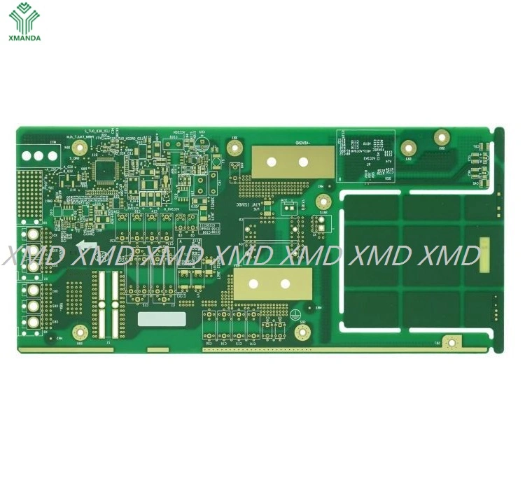 PCB de comunicação inteligente com placa de alimentação de seis camadas