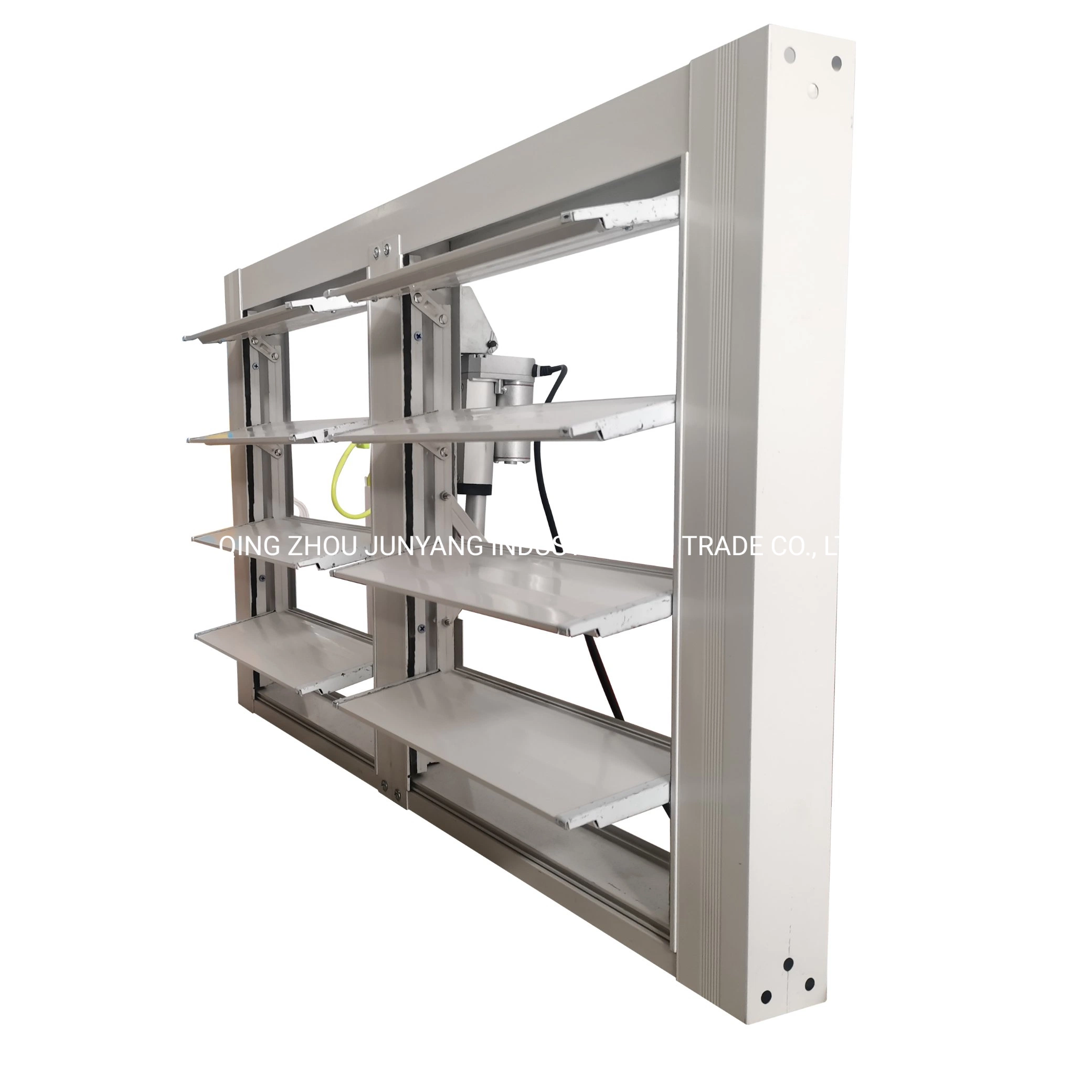 Customized Size Stable Automatic Electric Aluminum Louver Shutter with High quality/High cost performance 