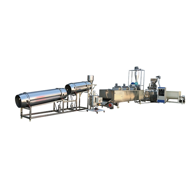 Dry Pet Dog Food Feed Pellet Making Machine Production Line Including Packaging