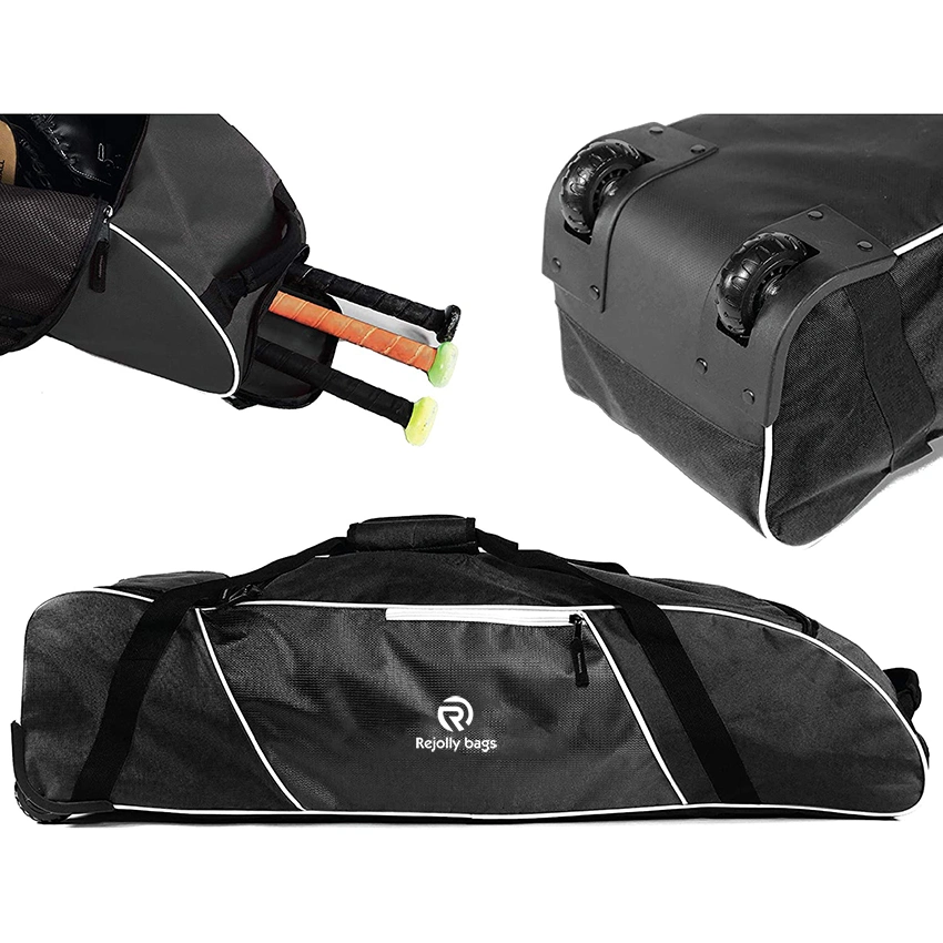 Rolling Baseball Bag - Rolled Baseball Fledermaus Tasche für Baseball, Softball-Ausrüstung für Jugendliche, Kinder und Erwachsene Baseball-Taschen