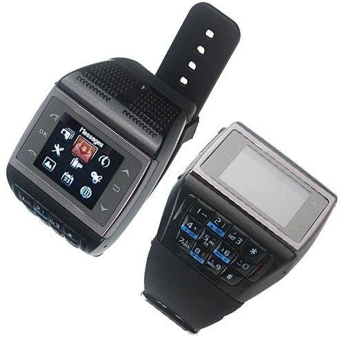 Novo design OEM Watch Telefone com SIM duplo