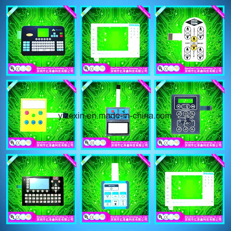 Telecommunication Equipment Membrane Keypad with Ce Certification Keyboard