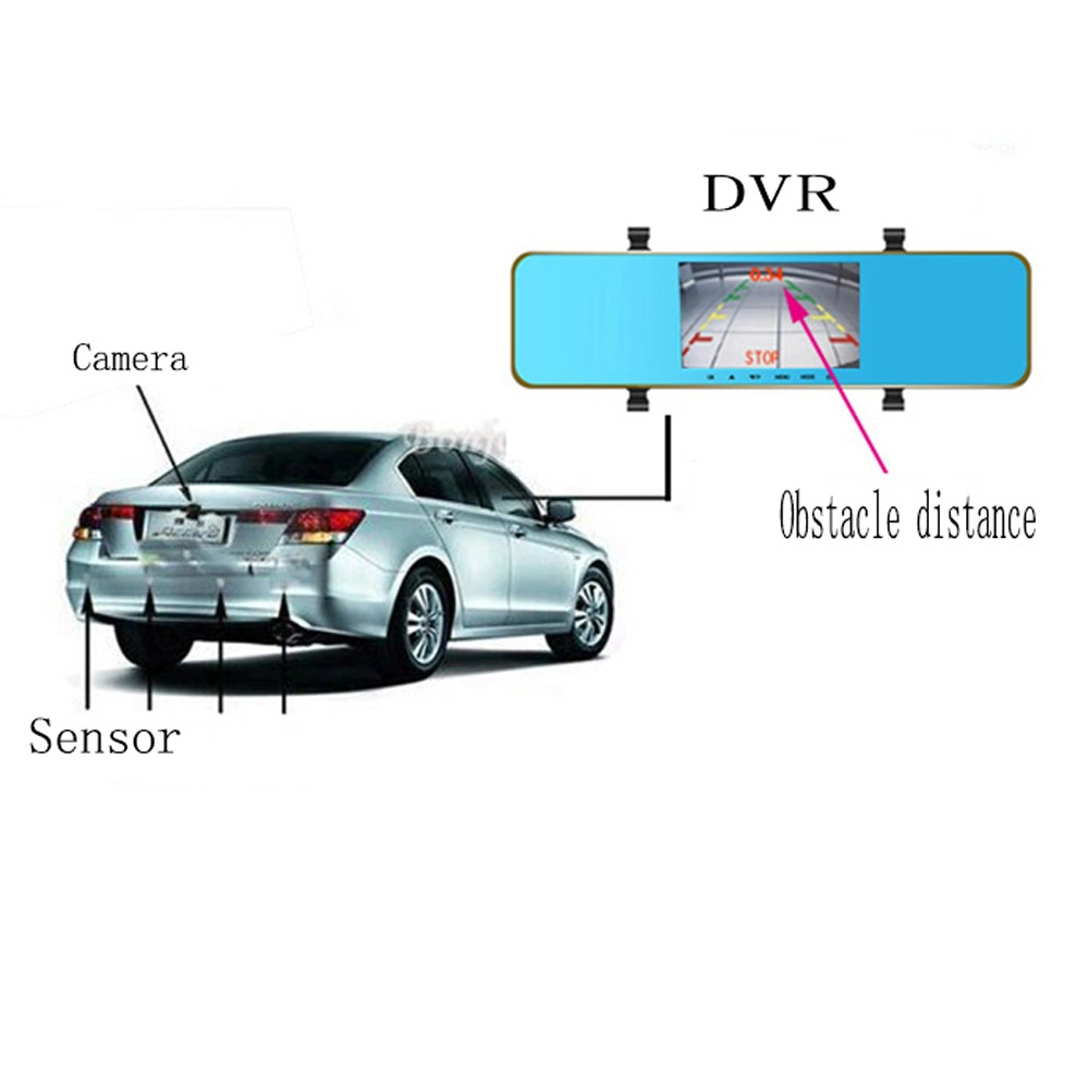 Professional Reverse Backup Aid DVR Parking Sensor