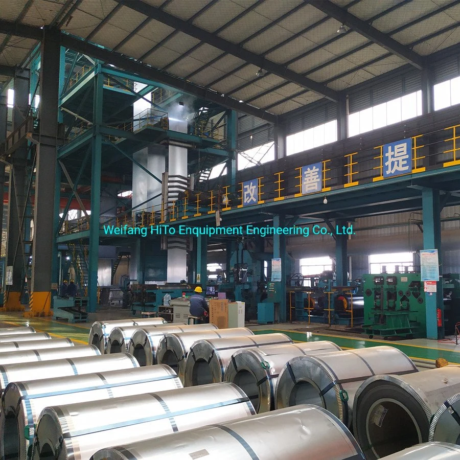 12K Tons Continuous Annealing Galvanizing Line for Galvanized Steel