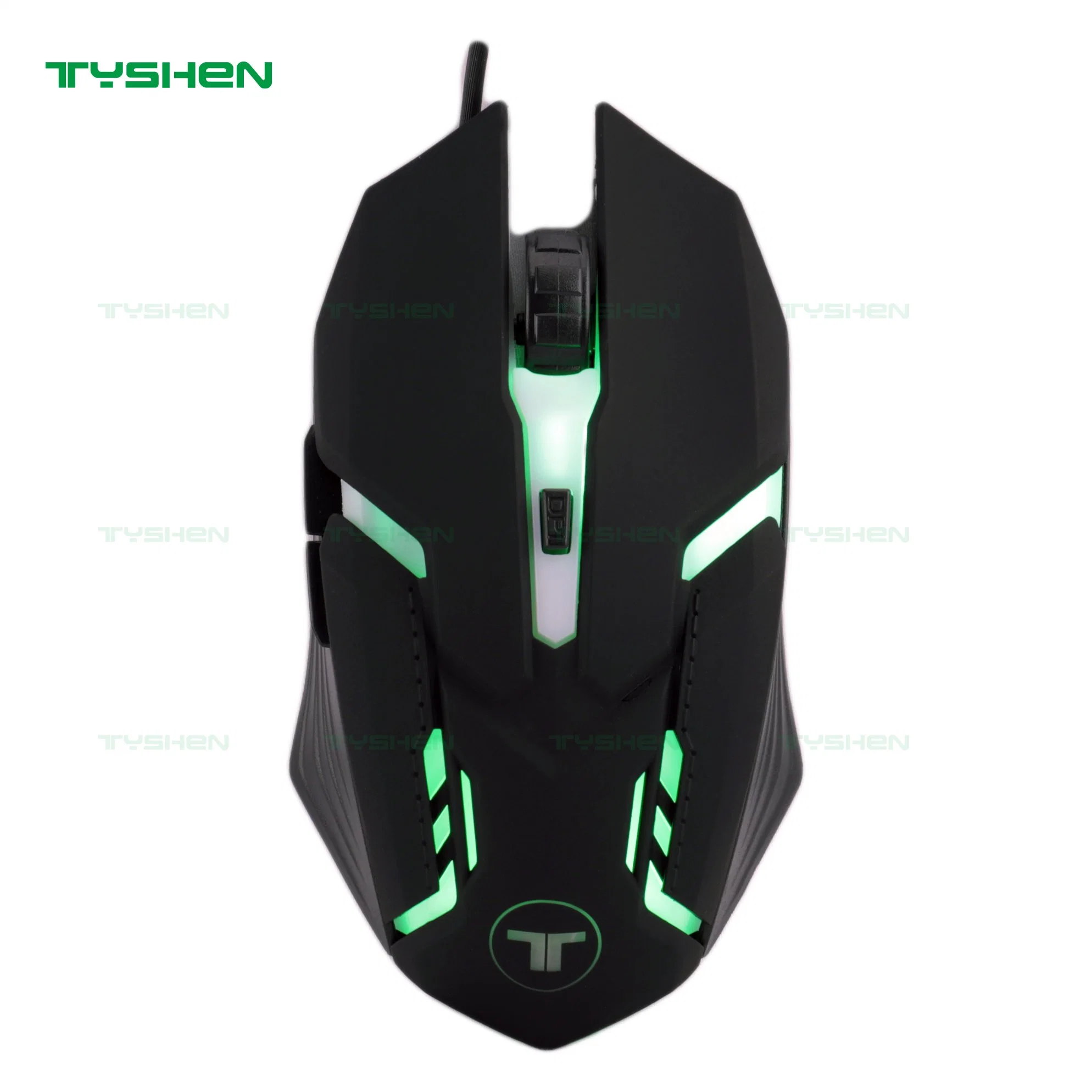 Low-End Gamer Mouse, 6 Buttons, 800/1200/1600/2400 Dpi