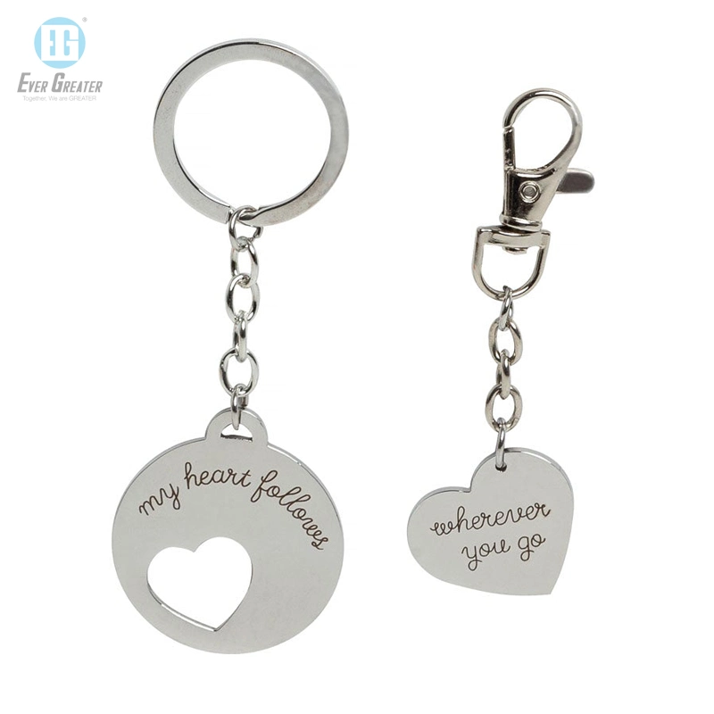 Custom High quality/High cost performance Letter Key Chain Rings Bulk