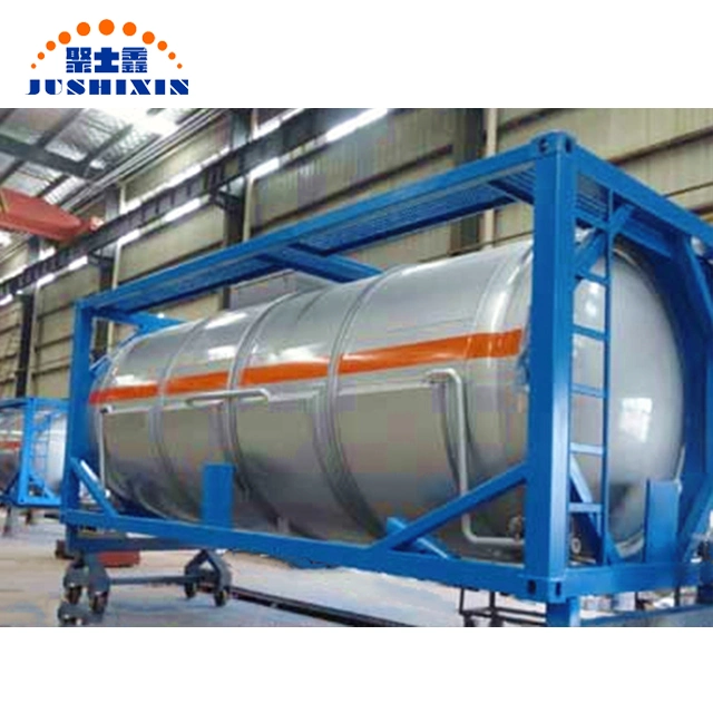 20FT T75 Shipping Liquid Cryogenic Pressure Portable Storage ISO Tank Container