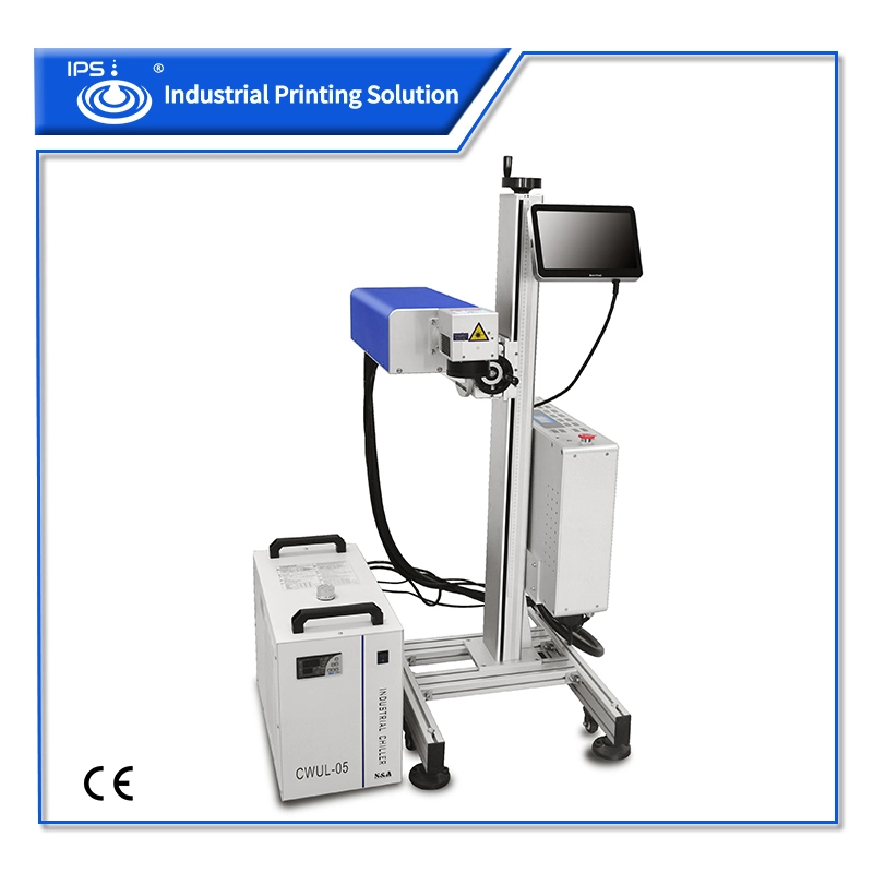 3W Fly Online Dynamic Face Mask UV Ultraviolet Laser Marking Machine with CE Certificate