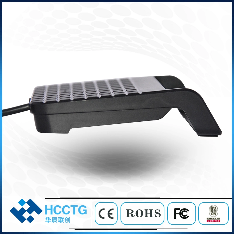 Hcctg CE EMV L1 USB 2.0 420 Kbps Smart Card Reader for Business Dcr33