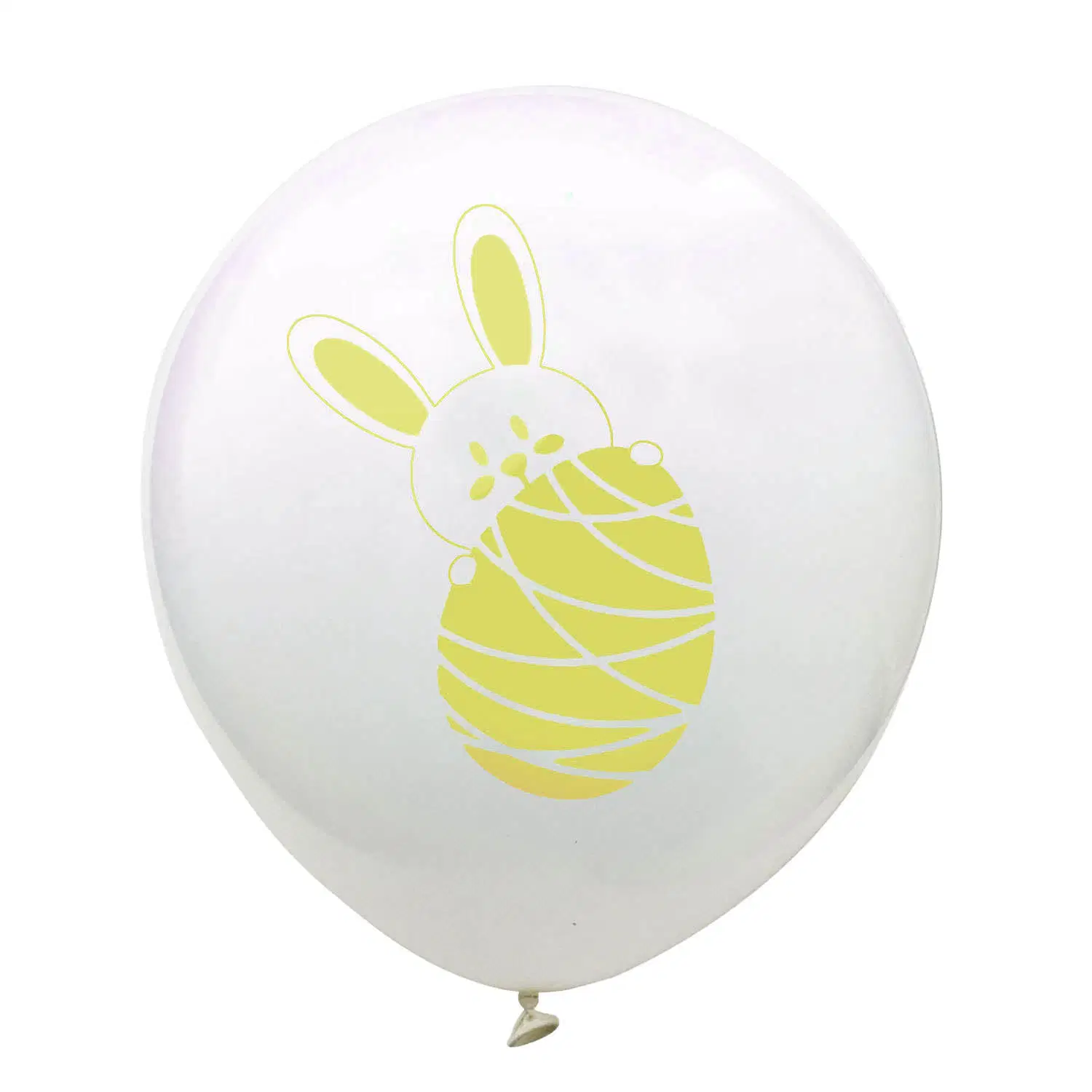 Venta caliente 12'' Feliz Pascua Conejo lindo globo de látex de la impresión de huevo de Pascua Globos fiesta de Halloween Decoración de Navidad