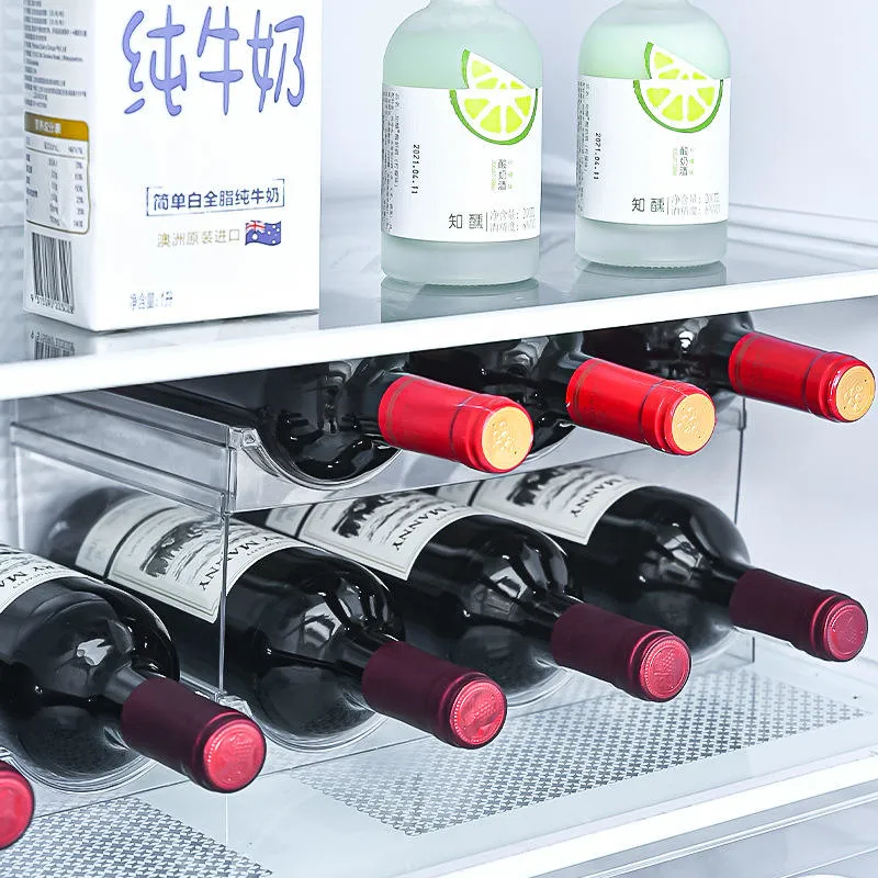 Wine Rack Home Wine Rack Ornaments Multi-Bottle Lattice Display Rack Shelves Storage