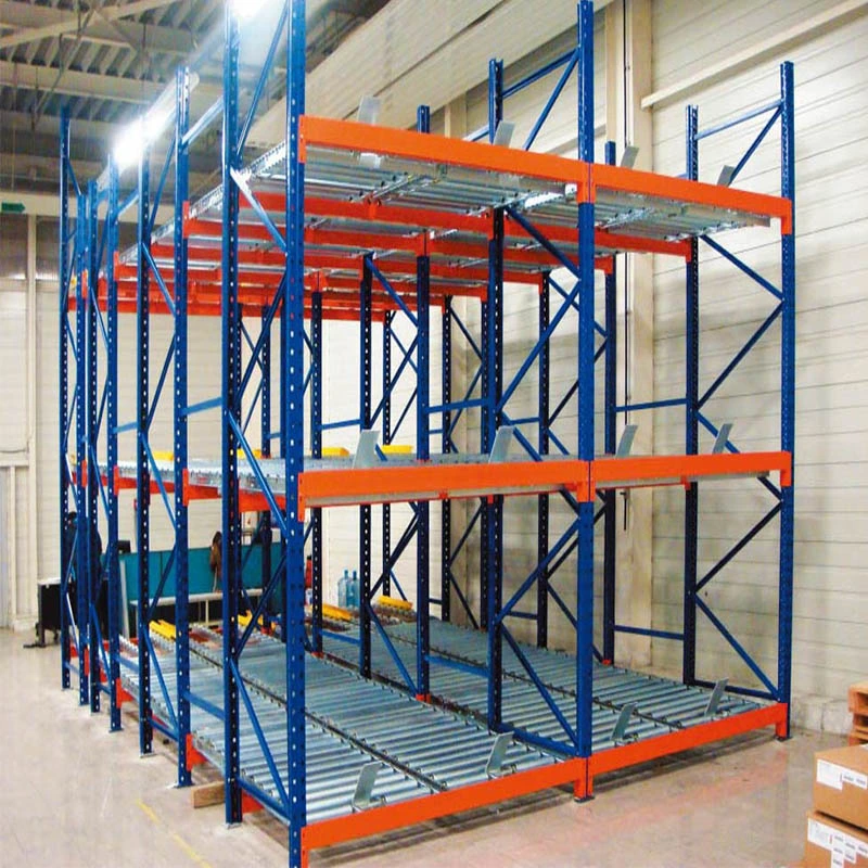 Adjustable Customized Gravity Storage Shelf Flow Rack Heavy Duty Rack System