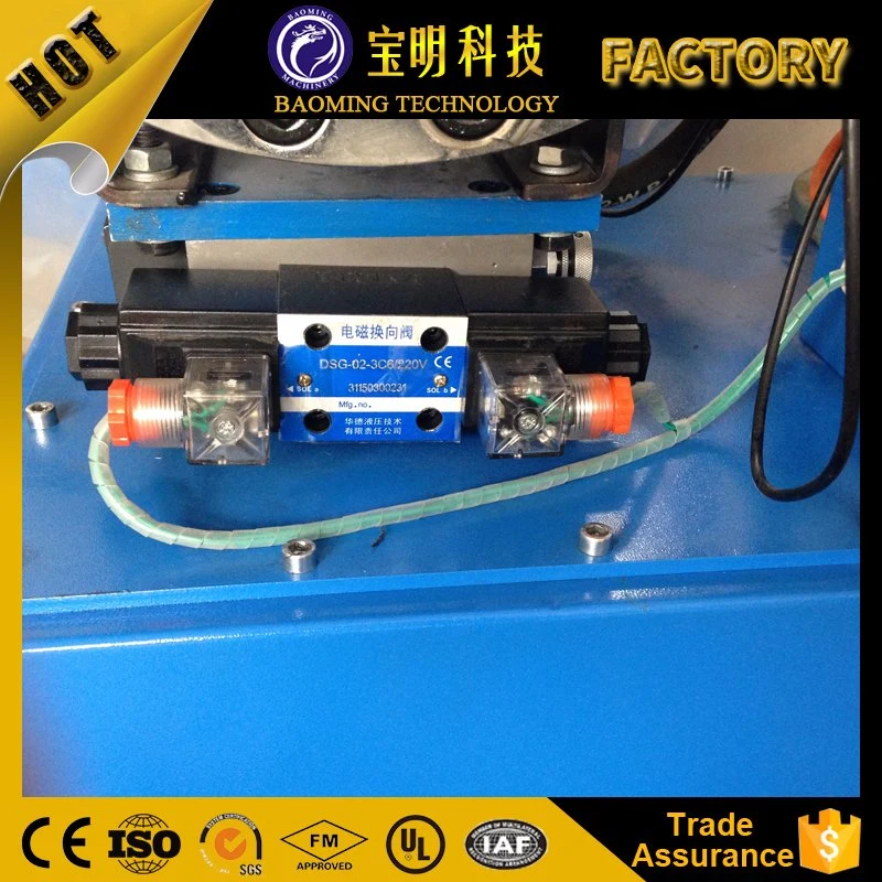 Ce ISO Qualified Automotive Hydraulic Brake Hose Crimping Machine