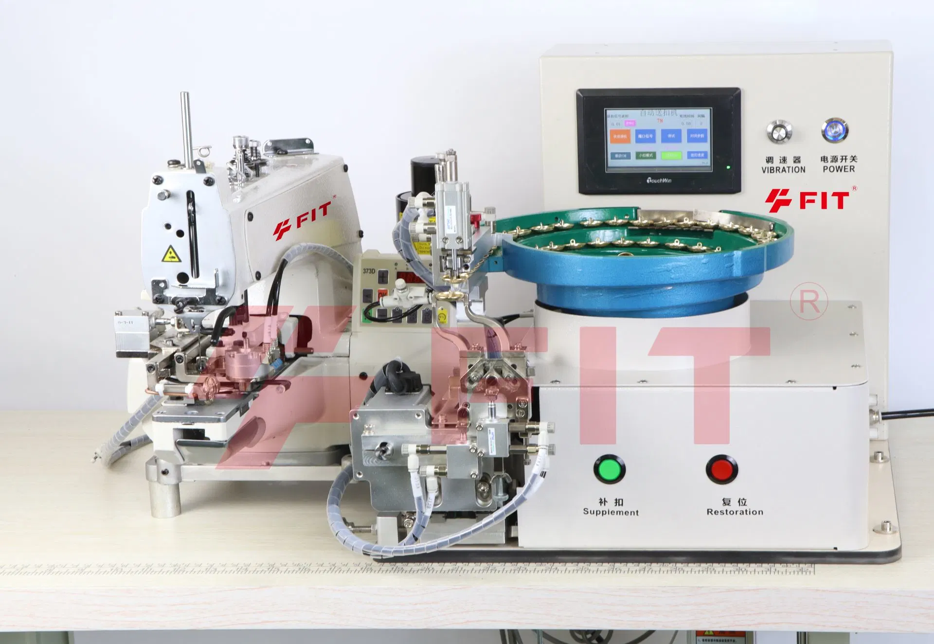 Automatuic Button Feeding Attaching Industrial Sewing Machine
