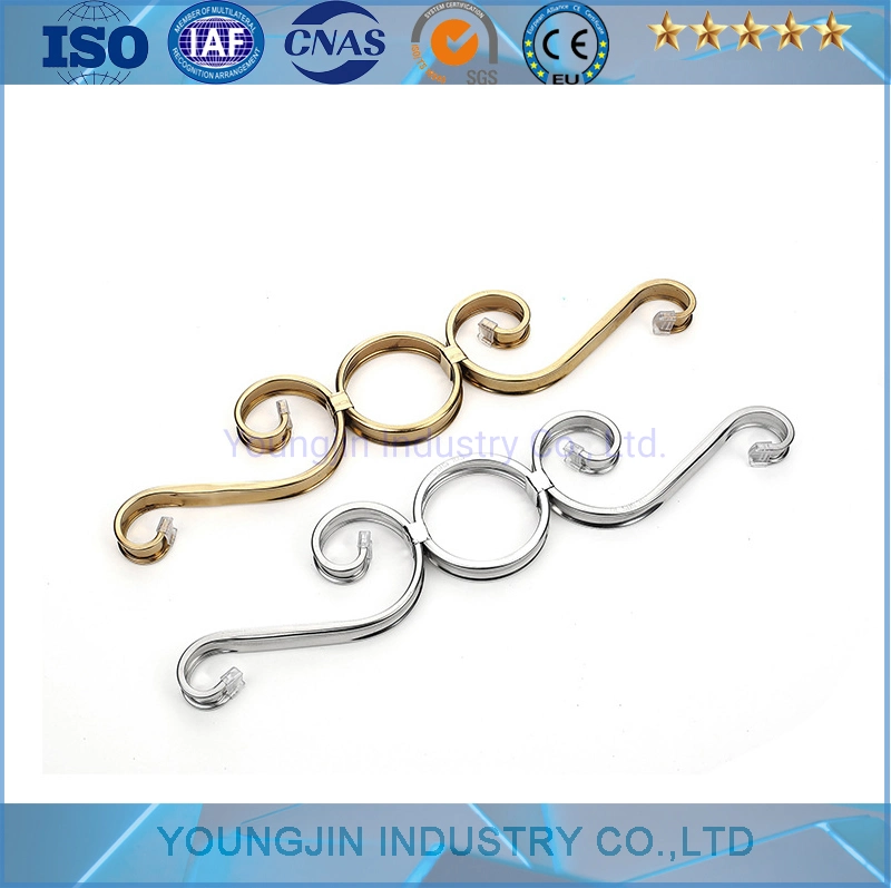 Stainless Steel Balustrade Accessory Parts Balcony Railings Stair Accessories Design Flower