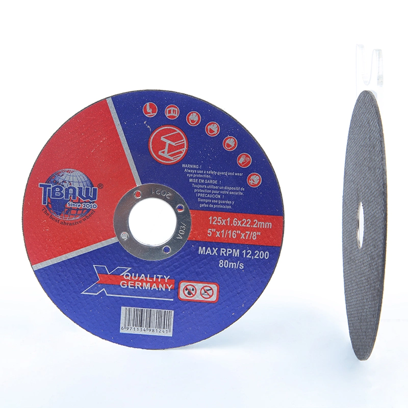 5 Inch 125*1.6*22mm Cutting Discs Grinder Branca Wheel Cutting Disc for Metal