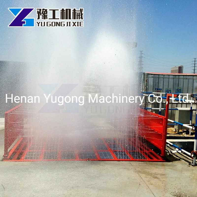 High Pressure Water Jet Car Cleaning Automatic Truck Wheel Washing Machine