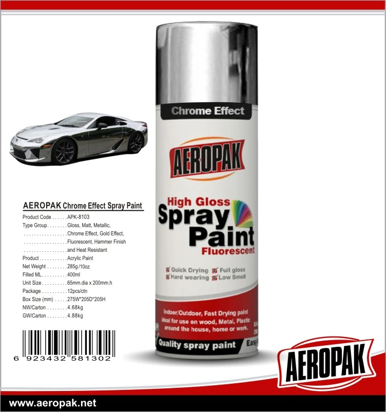 Auto Refinish Paint Spray with Rich Colors